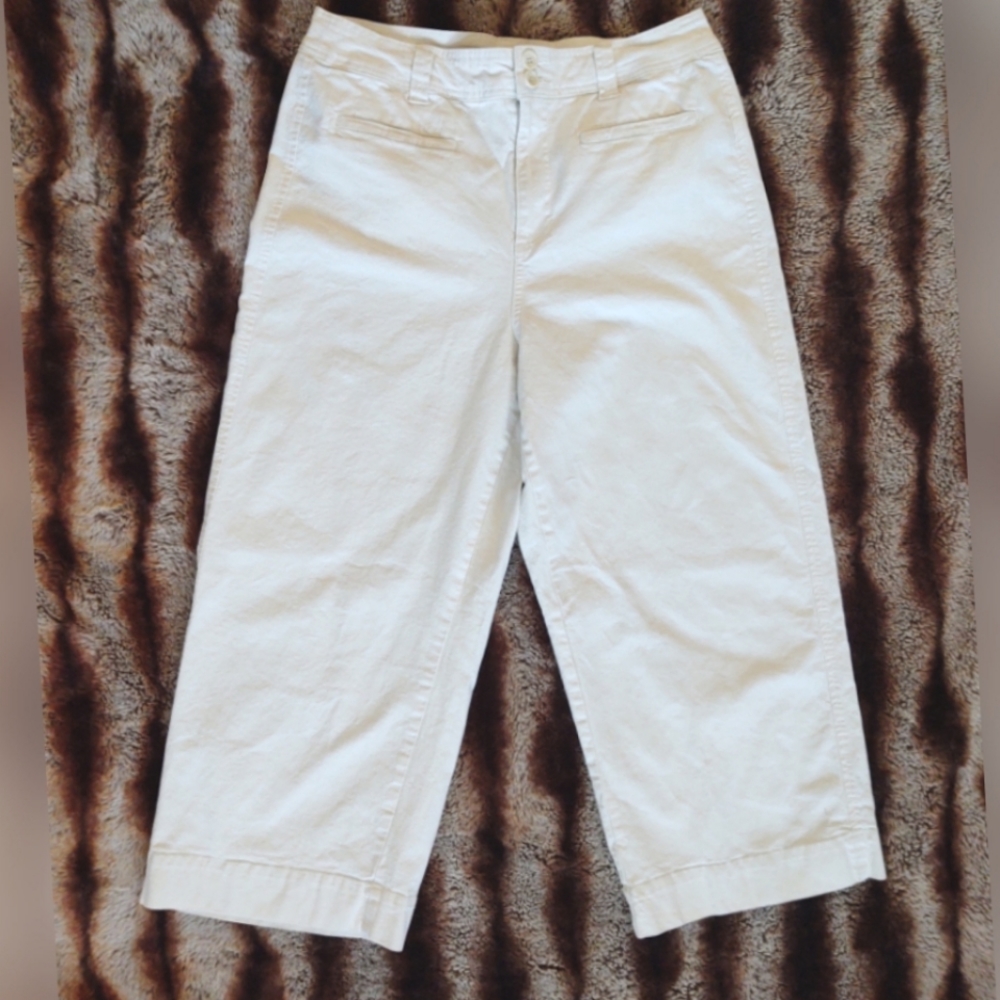 A New Day Stretch wide leg crop pants 14
